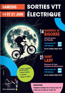 Affiche VTT SLAT ete 2025